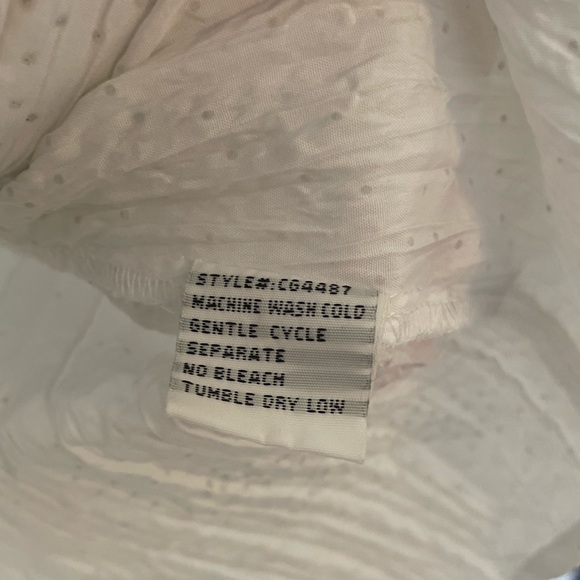 Cowgirl Up White Sparkle Button Up Western Shirt Size Medium - Picture 9 of 9